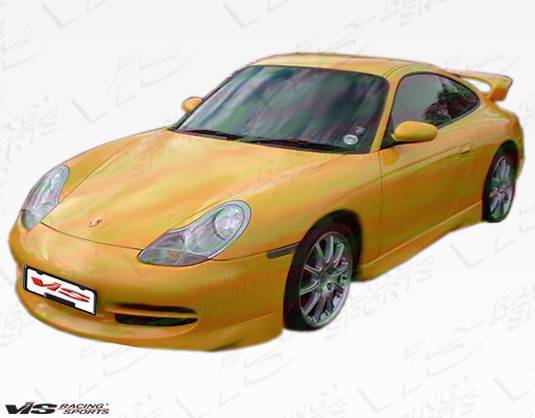 1999-2001 Porsche 996 2 doors GT 3 Style FRP Primer Front Bumper-1