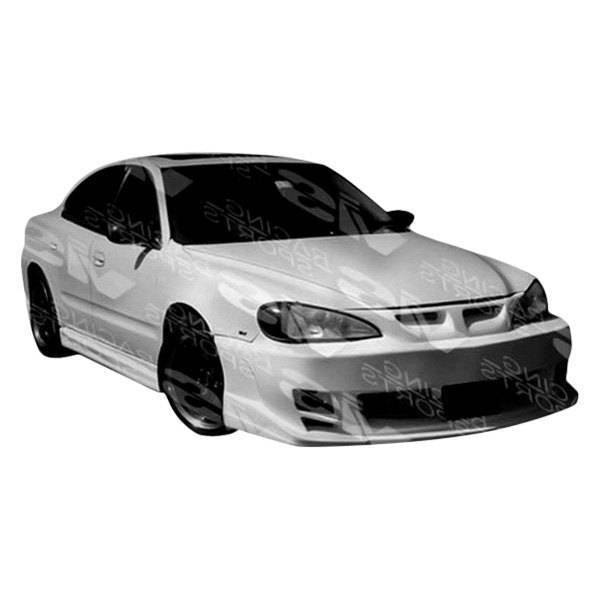 1999-2004 Pontiac Grand AM 4 doors BALLISTIX Style FRP Primer Front Bumper-2