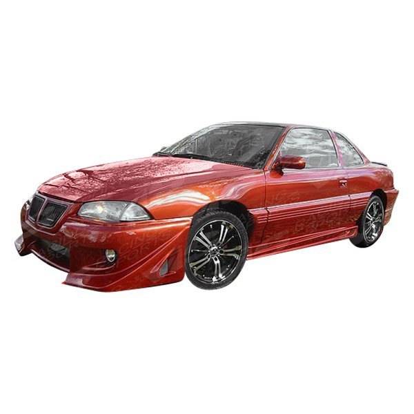 1999-2004 Pontiac Grand AM 4 doors BALLISTIX Style FRP Primer Full Kit-3