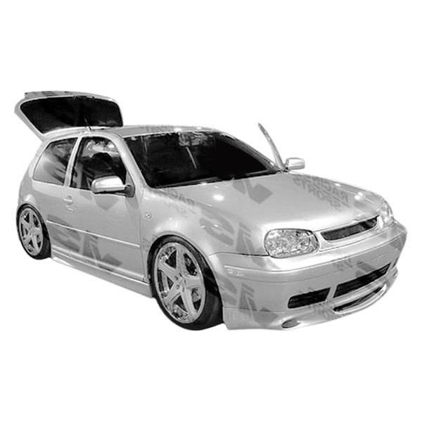 1999-2005 Volkswagen Golf 4 2 doors 4 doors A Tech Style FRP Primer Full Kit-1