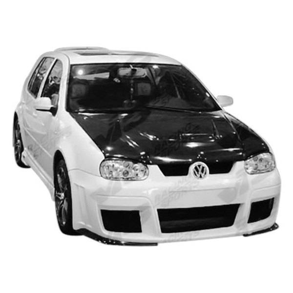 1999-2005 Volkswagen Golf 4 2 doors 4 doors G 55 Style FRP Primer Full Kit-1