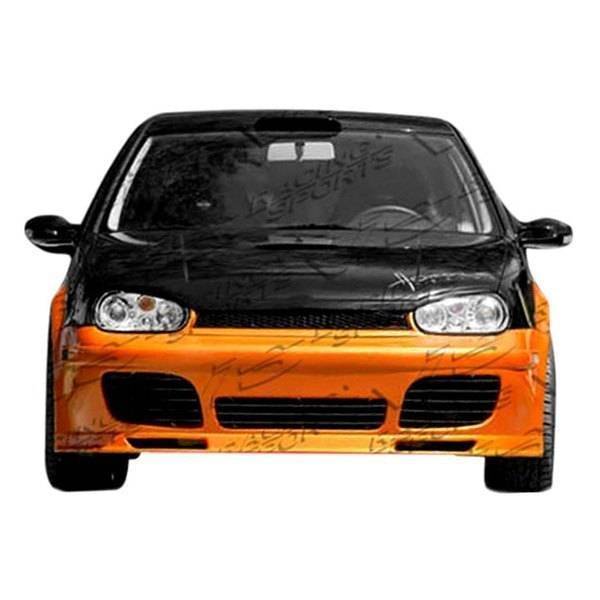 1999-2005 Volkswagen Golf 4 2 doors 4 doors GT 2 Style FRP Primer Front Bumper-1