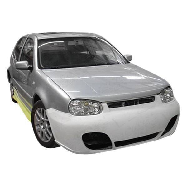 1999-2005 Volkswagen Golf 4 2 doors 4 doors GT 2 Style FRP Primer Front Bumper-2