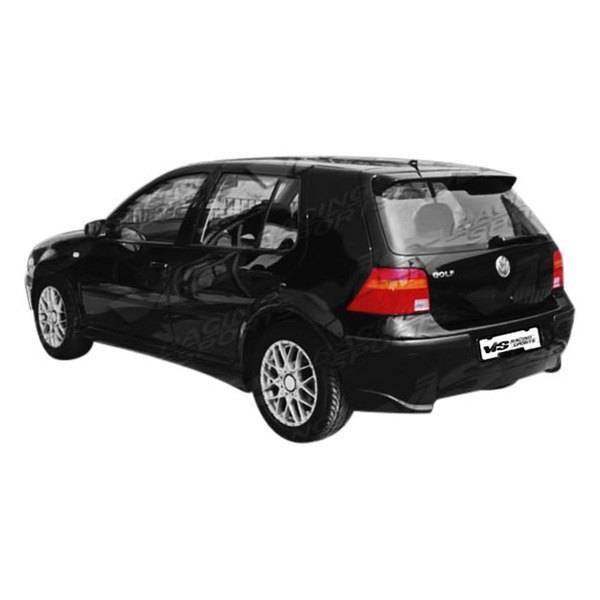 1999-2005 Volkswagen Golf 4 2 doors 4 doors OTTO Style FRP Primer Rear Lip-1