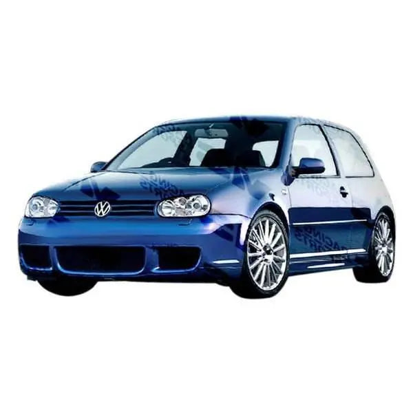 1999-2005 Volkswagen Golf 4 2 doors 4 doors R 32 Style FRP Primer Side Skirts-1