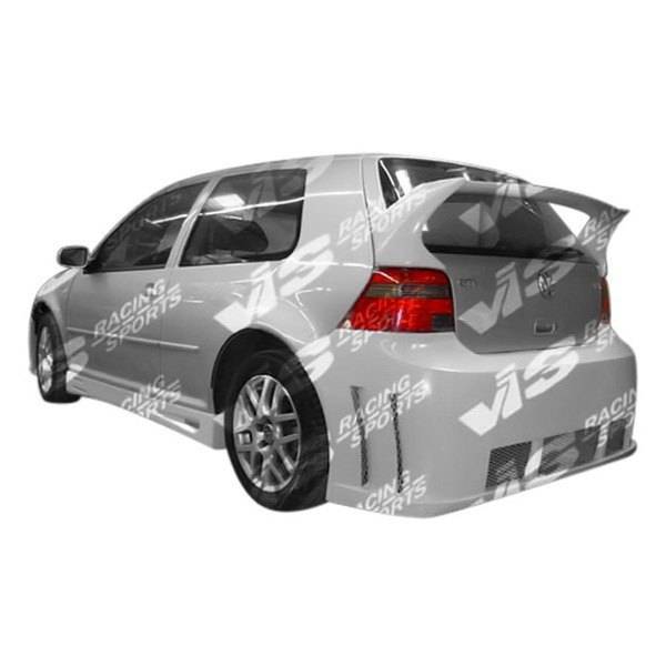 1999-2005 Volkswagen Golf 4 2 doors 4 doors Titan Style FRP Primer Rear Bumper-1
