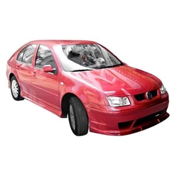 1999-2004 Volkswagen Jetta 4 doors Rabiat Style FRP Primer Front Bumper-1