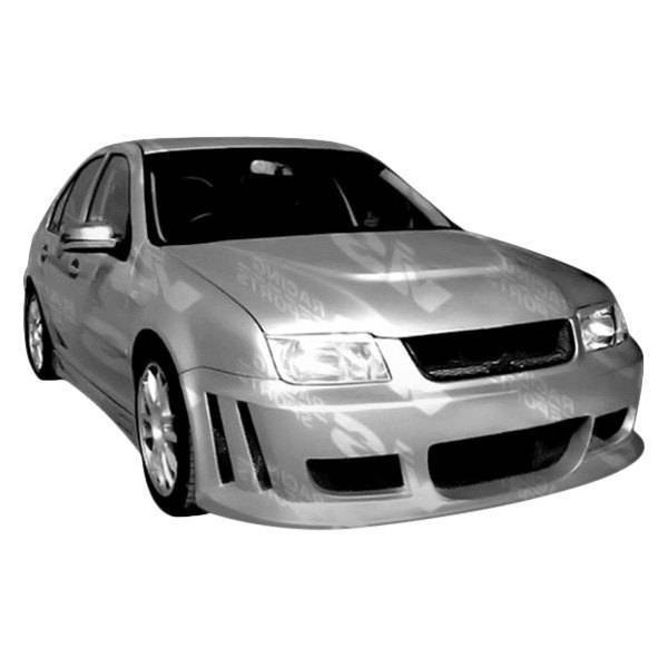 1999-2004 Volkswagen Jetta 4 doors Titan Style FRP Primer Front Bumper-1