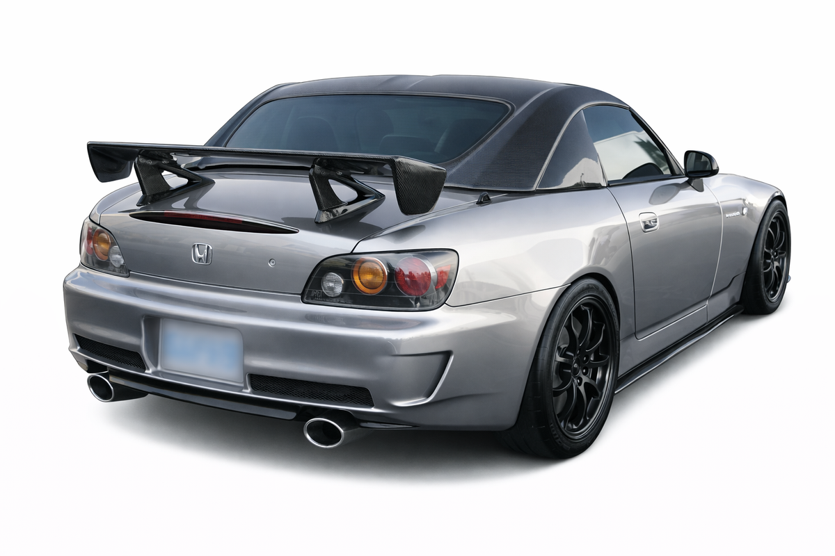 S2000リヤハブ 2000-2009 Honda S2000 2Dr Asm V2 Style Rear Bumper - VIS Racing