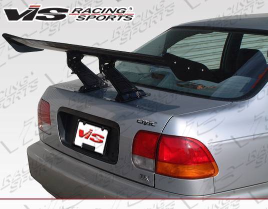 Universal Carbon Fiber Black Spoiler-2