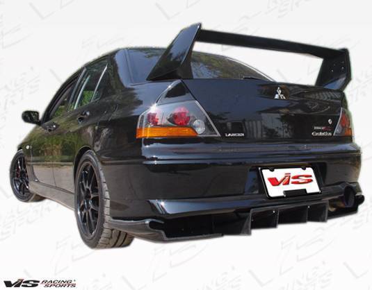 Universal VRS Style Carbon Fiber Black Diffuser-2