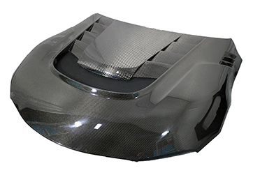 Double Sided Hybrid Carbon Fiber Hood VRS Style for Toyota Supra GR