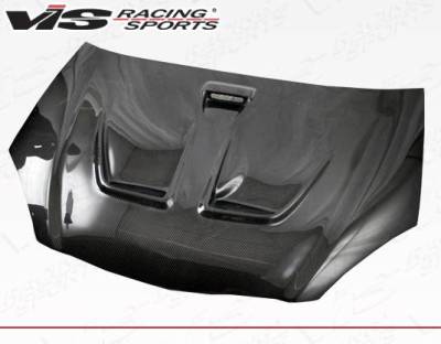 VIS Racing - Carbon Fiber Hood Techno R Style for Acura RSX 2DR 2002-2006