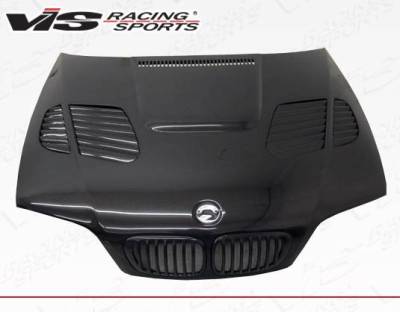 VIS Racing - Carbon Fiber Hood GTR Style for BMW 3 SERIES(M3) 2DR 01-06