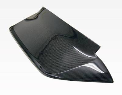 VIS Racing - Carbon Fiber Spoiler Crow Style for Honda Civic Hatchback 1992-1995