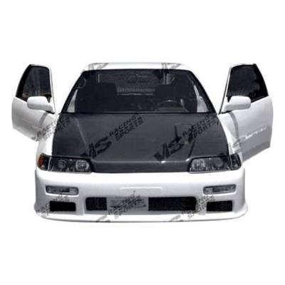 VIS Racing - Carbon Fiber Hood ZC Style for Honda CRX  Hatchback 1988-1991