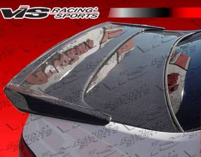 VIS Racing - Carbon Fiber Spoiler Techno R Style for Honda Prelude 2DR 97-01