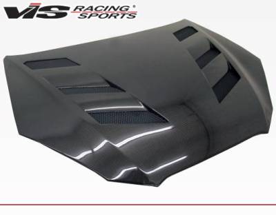 VIS Racing - Carbon Fiber Hood AMS Style for Hyundai Genesis 2DR 2010-2012