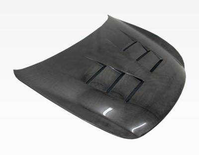 VIS Racing - Carbon Fiber Hood Terminator Style for Infiniti Q60 2DR 14-15