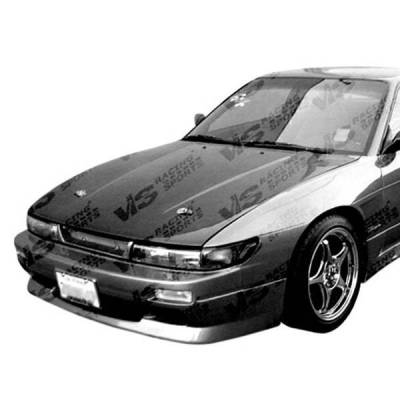 VIS Racing - Carbon Fiber Hood OEM Style for Nissan S13 2DR 1989-1994