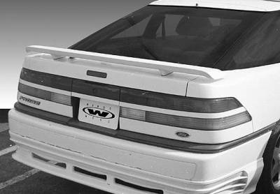 Wings West - 1989-1992 Ford Probe California Style Wing Will Not Fit Gt Model W/ Wiper Hole