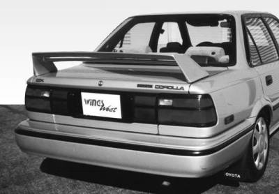 Wings West - 1988-1991 Toyota Corolla Double M3 Style Wing