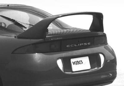 Wings West - 1995-1999 Mitsubishi Eclipse Super Style Wing No Light