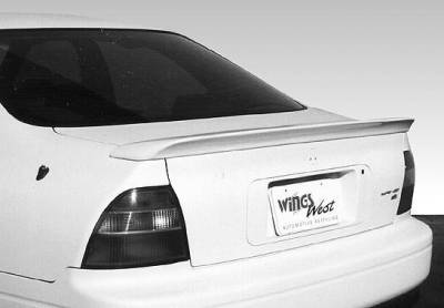 Wings West - 1994-1995 Honda Accord 2/4Dr Custom Flushmount Wing No Light