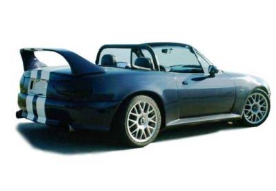 Wings West - 1990-1998 Mazda Miata Mid Wing No Light Fiberglass