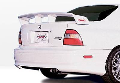 Wings West - 1994-1995 Honda Accord All Models W-Typ Rear Lip Polyurethane