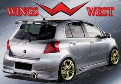 Wings West - 2007-2011 Toyota Yaris Hb Kraft Rear Lip Polyurethane