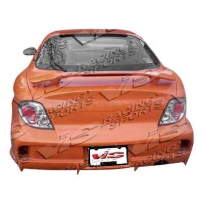 VIS Racing - 2000-2002 Hyundai Tiburon 2Dr Invader 2 Rear Bumper