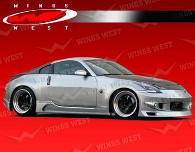 VIS Racing - 2003-2008 Nissan 350Z 2Dr Jpc Type A Side Skirts