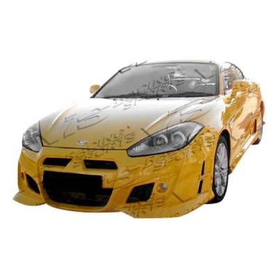 VIS Racing - 2007-2008 Hyundai Tiburon 2Dr Tornado Side Skirts