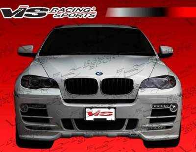 VIS Racing - 2008-2013 Bmw X6 4Dr Euro Tech Front Bumper