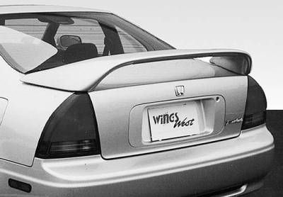 VIS Racing - 1992-1996 Honda Prelude Thruster Style Wing With Light