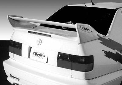 VIS Racing - 1993-1998 Volkswagen Jetta 4Dr. Adj. Commando Style Wing
