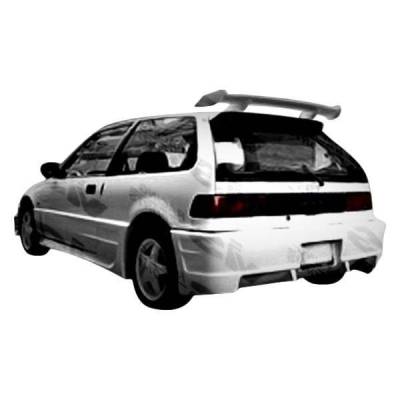VIS Racing - 1988-1991 Honda Civic 4Dr Quest Rear Bumper