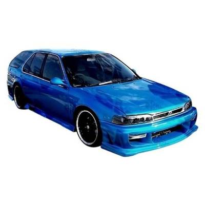 VIS Racing - 1990-1993 Honda Accord 2Dr/4Dr Ballistix Front Bumper