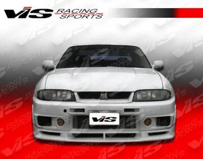 VIS Racing - 1995-1998 Nissan Skyline R33 Gtr 2Dr Omega R400 Front Bumper