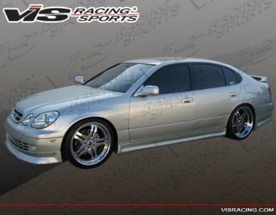 VIS Racing - 1998-2005 Lexus Gs 300/400 4Dr Wize Side Skirts