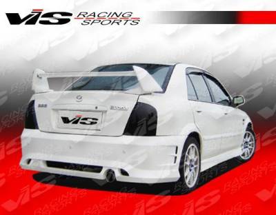 VIS Racing - 2001-2003 Mazda Protege 4Dr Icon Rear Bumper