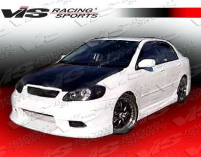 VIS Racing - 2003-2008 Toyota Corolla 4Dr Tracer Front Bumper