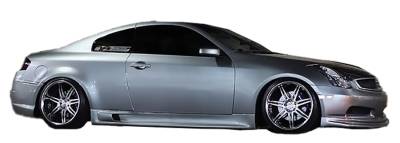 VIS Racing - 2003-2007 Infiniti G35 2Dr G Speed Side Skirts