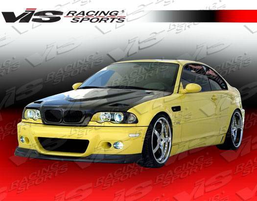 Carbon Fiber Hood Euro R Style For Bmw 3 Series E46 2dr 99 03