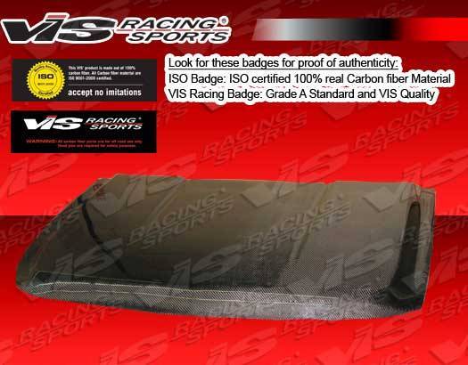 VIS Racing - Carbon Fiber Hood OEM  Style for Chevrolet Silverado  2DR & 4DR HD 2007-2013
