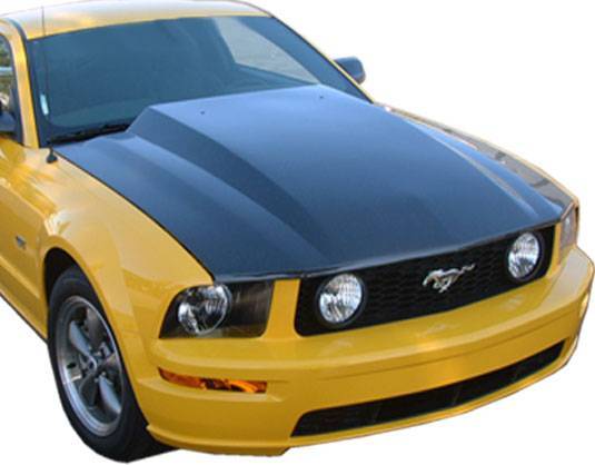 VIS Racing - Carbon Fiber Hood Cowl Induction Style for Ford MUSTANG 2DR 2005-2009