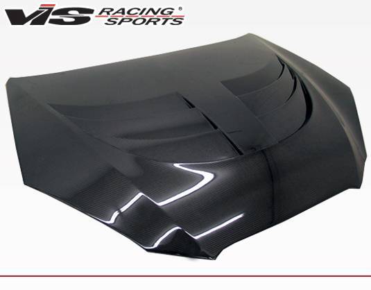 VIS Racing - Carbon Fiber Hood Pro Line Style for Hyundai Genesis 2DR 2009-2012