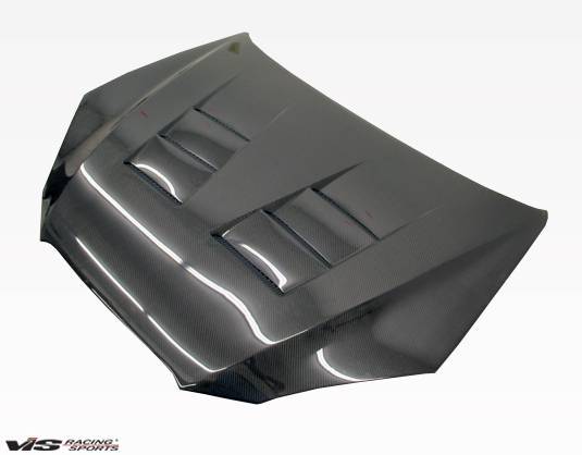 VIS Racing - Carbon Fiber Hood Terminator Style for Hyundai Genesis 2DR 2009-2012