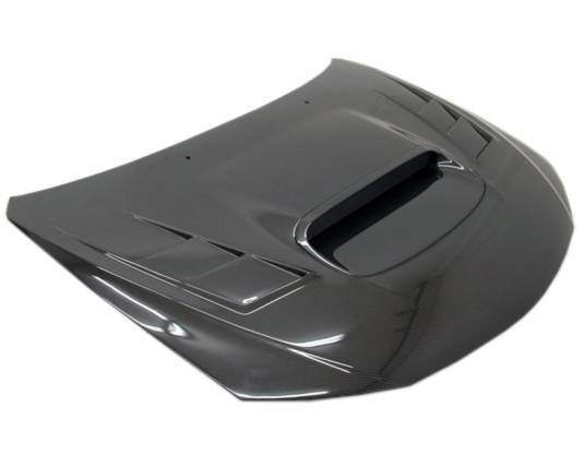 VIS Racing - Carbon Fiber Hood Terminator Style for Subaru WRX Hatchback & 4DR 08-14